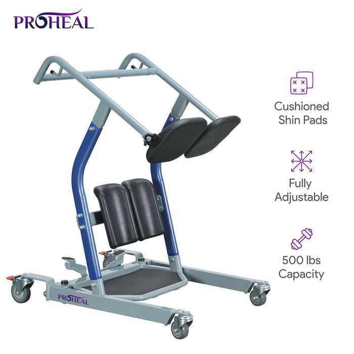 Stand Assist Lift Sit To Stand Transfer - Adjustable Base