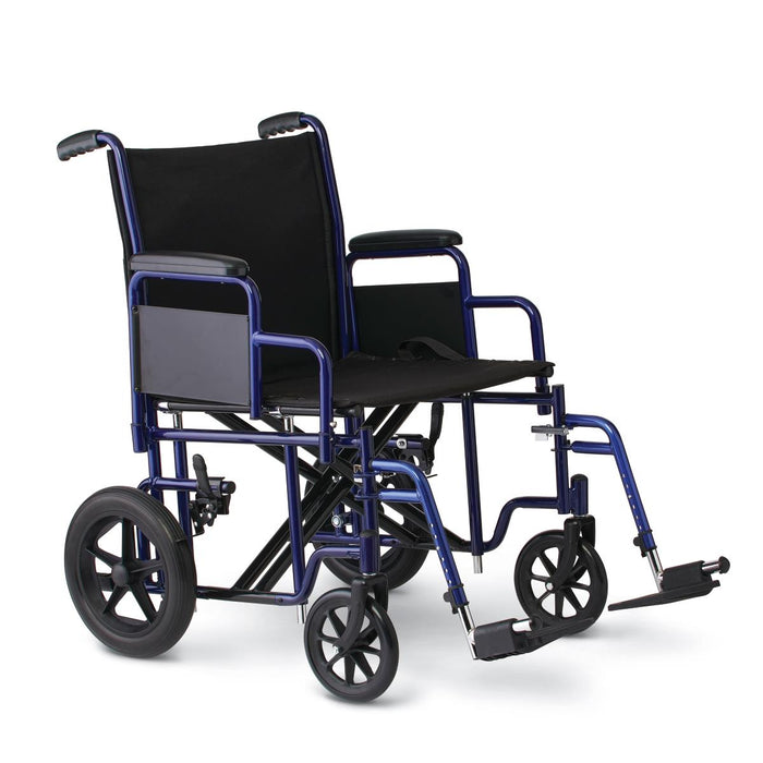 Bariatric Transport Chair 22in Seat 500lb