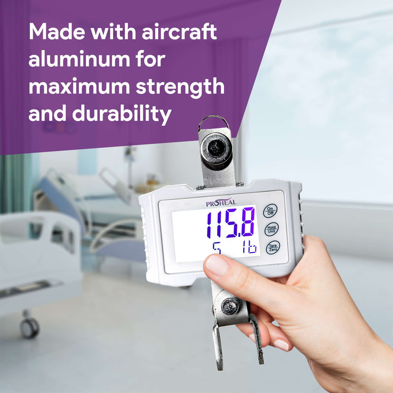 Digital Lift Scale for Patient Lifts