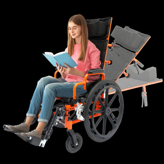 14" Reclining Pediatric Wheelchair